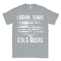 Heather Grey liberal tears and cold beers   funny political t shirt Classic Tee - maiPhamDesign