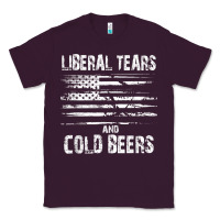 Plum liberal tears and cold beers   funny political t shirt Classic Tee - maiPhamDesign