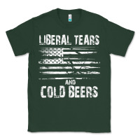 Sports Green liberal tears and cold beers   funny political t shirt Classic Tee - maiPhamDesign