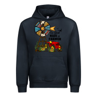 Navy so god made a farmer Urban Hoodie - JahusDesignShop