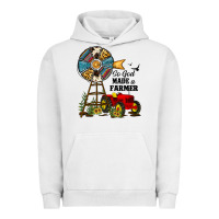 Pigment Lunar Rock so god made a farmer Urban Hoodie - JahusDesignShop