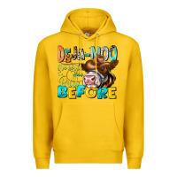 Lemon Deja Moo I've Heard Tih Bull Before Premium Hoodie - CowhideDigitalArt