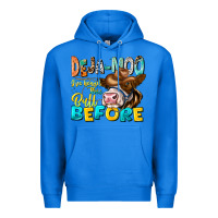 True Royal Deja Moo I've Heard Tih Bull Before Premium Hoodie - CowhideDigitalArt