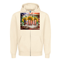Patriotic Mini  Tumbler Zipper Hoodie | Teevron