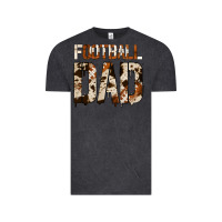 Vintage Black no background american football dad Vintage Tee - Jasminsmagicworld