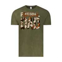 Vintage Olive no background american football dad Vintage Tee - Jasminsmagicworld