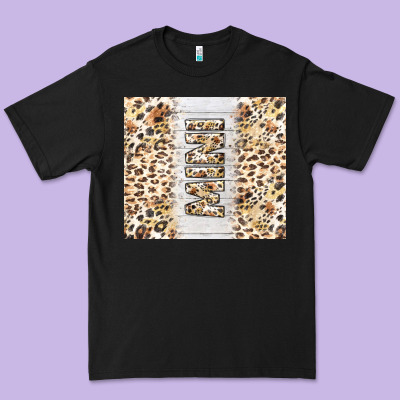 Mother's Day Mini Leopard Tumbler Tbs Premium Tee Designed By Tumblerdesignbyshophia
