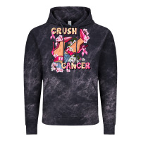 Cloud Black Crush Breast Cancer Vintage Hoodie - FaDigitalArtStudio