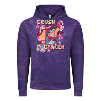 Cloud Purple Crush Breast Cancer Vintage Hoodie - FaDigitalArtStudio