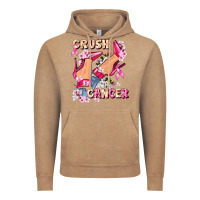 Vintage Coffee Crush Breast Cancer Vintage Hoodie - FaDigitalArtStudio