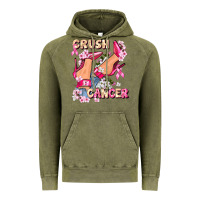Vintage Olive Crush Breast Cancer Vintage Hoodie - FaDigitalArtStudio