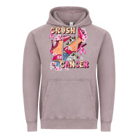 Vintage Zinc Crush Breast Cancer Vintage Hoodie - FaDigitalArtStudio