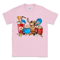 Bubblegum Pink Hockey coffee cups Classic Tee - HowdyJamesFarm
