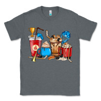 Charcoal Heather Hockey coffee cups Classic Tee - HowdyJamesFarm