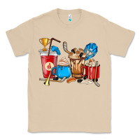 Mushroom Hockey coffee cups Classic Tee - HowdyJamesFarm