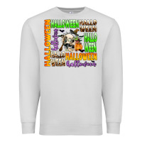 Dove Grey halloween Premium Sweatshirt - AdoDesignShop
