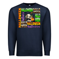 Navy halloween Premium Sweatshirt - AdoDesignShop