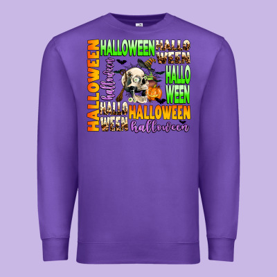 Halloween Premium Sweatshirt Designed By Adodesignshop