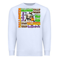 White halloween Premium Sweatshirt - AdoDesignShop