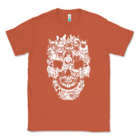 Copper Matching Family French Bulldog Dog Skull Costume Halloween Classic Tee - maiPhamDesign
