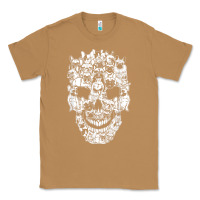 Toasted Coconut Matching Family French Bulldog Dog Skull Costume Halloween Classic Tee - maiPhamDesign