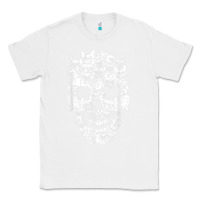 White Matching Family French Bulldog Dog Skull Costume Halloween Classic Tee - maiPhamDesign