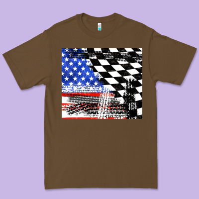 Racing Checkered Flag Tumbler Tbs Premium Tee Designed By Tumblerdesignbyshophia