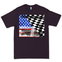 Plum racing checkered flag tumbler tbs Premium Tee - TumblerDesignByShophia