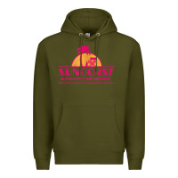 Army Green suncoast music movie retro vintage t shirt Premium Hoodie - maiPhamDesign