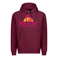 Burgundy suncoast music movie retro vintage t shirt Premium Hoodie - maiPhamDesign