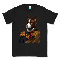 Black Pet Portraits, Custom Pet Portraits, Renaissance Pet Portraits, Classic Tee - RanaPortraitStore
