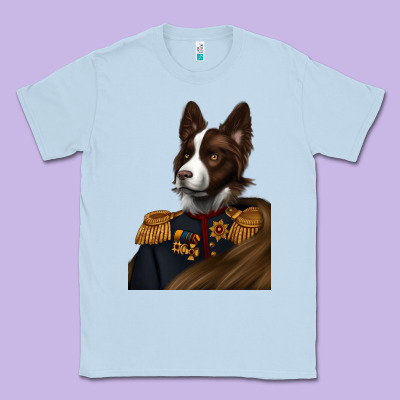 Pet Portraits, Custom Pet Portraits, Renaissance Pet Portraits, Classic Tee Designed By Ranaportraitstore