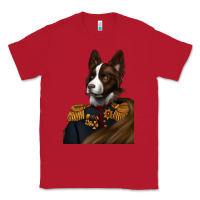 Red Pet Portraits, Custom Pet Portraits, Renaissance Pet Portraits, Classic Tee - RanaPortraitStore