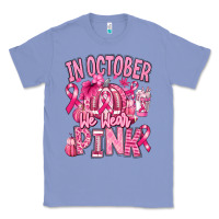 Colony Blue in october we wear pink american football Classic Tee - RanaPortraitStore