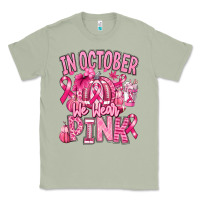 Matcha in october we wear pink american football Classic Tee - RanaPortraitStore
