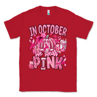 Red in october we wear pink american football Classic Tee - RanaPortraitStore