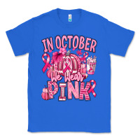 True Royal in october we wear pink american football Classic Tee - RanaPortraitStore