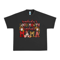 Pigment Black somebody's loud mouth baseball mama Urban Heavy Tee - Jasminsmagicworld