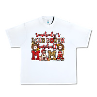 White somebody's loud mouth baseball mama Urban Heavy Tee - Jasminsmagicworld