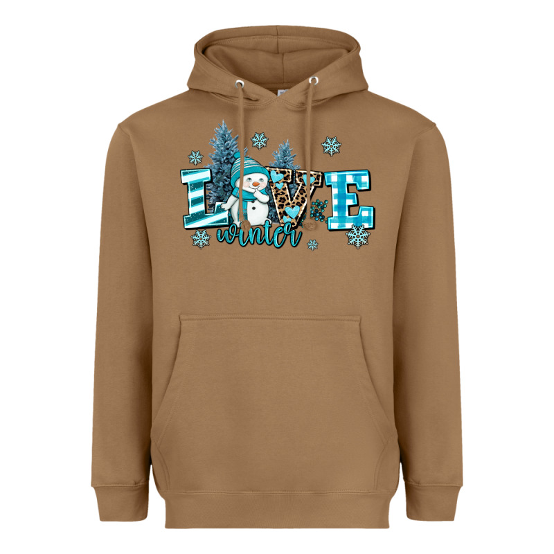 Love Winter Heavyweight Hoodie by AdoDesignShop | Teevron