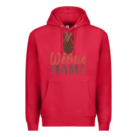 Cardinal Dog Lover Women Gift Weenie Mama Pet Mom Wiener Dachshund Premium Hoodie - maiPhamDesign