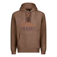 Chestnut Dog Lover Women Gift Weenie Mama Pet Mom Wiener Dachshund Premium Hoodie - maiPhamDesign