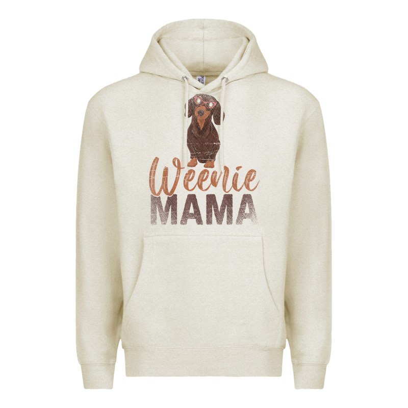 Dog Lover Women Gift Weenie Mama Pet Mom Wiener Dachshund Premium Hoodie by maiPhamDesign | Teevron
