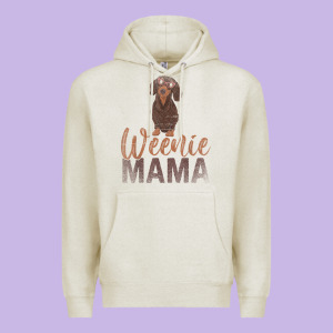 Dog Lover Women Gift Weenie Mama Pet Mom Wiener Dachshund Premium Hoodie Designed By Maiphamdesign