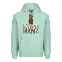 Seafoam Dog Lover Women Gift Weenie Mama Pet Mom Wiener Dachshund Premium Hoodie - maiPhamDesign