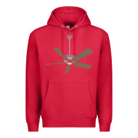 Cardinal ceiling fan lazy diy halloween costume funny easy t shirt Premium Hoodie - maiPhamDesign