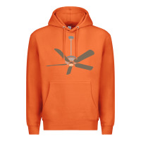 Carrot ceiling fan lazy diy halloween costume funny easy t shirt Premium Hoodie - maiPhamDesign