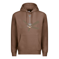 Chestnut ceiling fan lazy diy halloween costume funny easy t shirt Premium Hoodie - maiPhamDesign