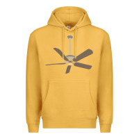 Mustard ceiling fan lazy diy halloween costume funny easy t shirt Premium Hoodie - maiPhamDesign