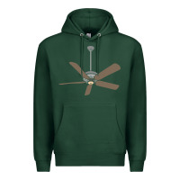 Sports Green ceiling fan lazy diy halloween costume funny easy t shirt Premium Hoodie - maiPhamDesign